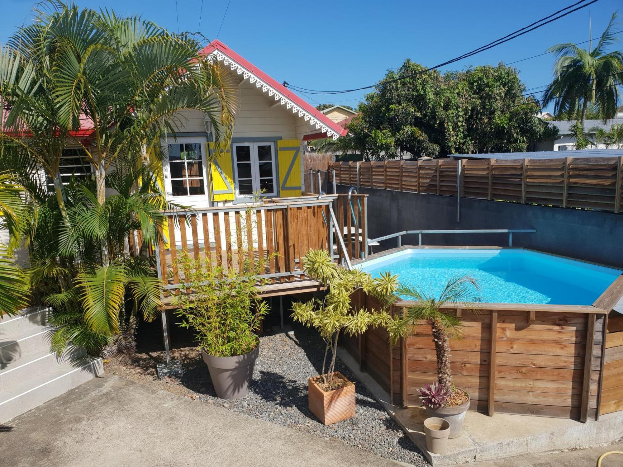 Bungalow Des Papayes Saint-Louis Exterior foto